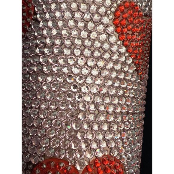 Hydrapeak Classic Journey 25oz Limited Edition Tumbler Rose Bling Red Hearts New - Picture 5 of 11